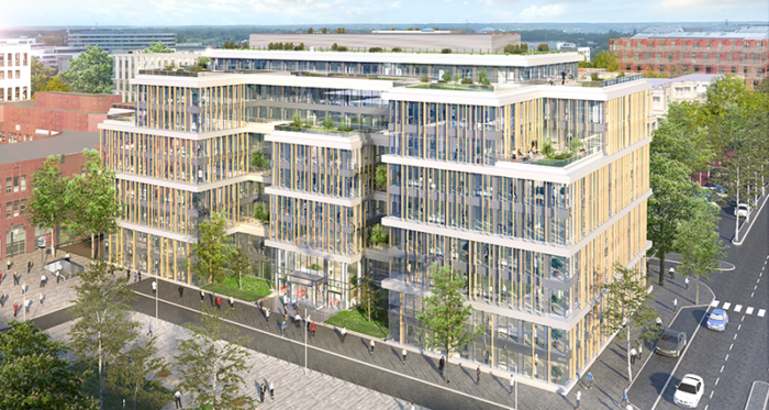 D Molition Et Reconstruction D Un Immeuble De Bureaux Montigny Le